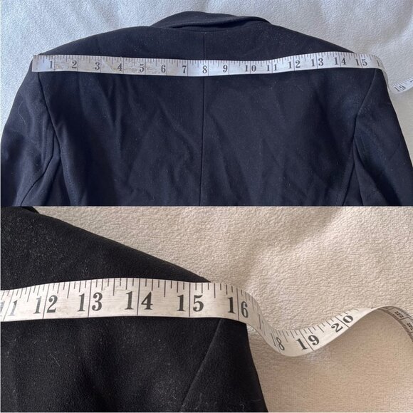 NWT Zara Tailored Double-Breasted Blazer with Gold Buttons S - Picture 14 of 16